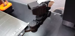 Camera Cover with Lens Hood for Articulating Raspberry Pi Camera Mount for Prusa MK3 and MK2
