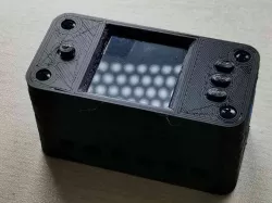Case for Waveshare 1.3 inch LCD HAT and PiSugar 3