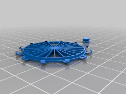 Chain and wheel