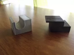 Clamp adapter for folding table