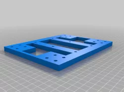 CR10/10S Y carriage linear rail jig/adapter for MGN12H blocks