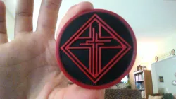 Cross and Crown Coin