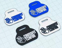 Crossfit Tzafon keychain
