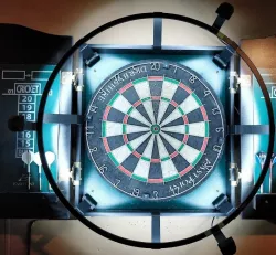 Dartboard LED Ring for Cabinet