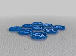 DC Lantern Corps Cookie Cutters