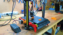 Delta belt 3D-printer for automated series production