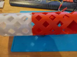 Dice Tower - Triple Helix - for small printers