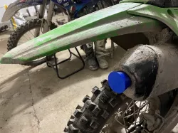 Dirtbike exhuast wash plug