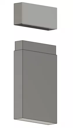 Dual Edge Razor Blade Box