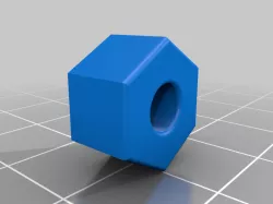 Duratrax Evader Rear 12mm Hex Hub Adapter