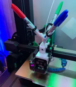 Ender 3 S1 Block Mount Sharpie Blender