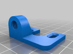 Ender 3 V2 - Palette 3 - Filament Tube Clip with Fitting - Improved