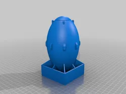 Fat Man Atomic Bomb No Support