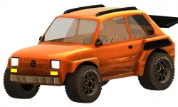 Fiat 126 off road model