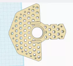  Filament Spool Holder and Backing Plate