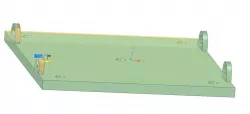 Floater shelf