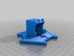 Flsun sr Ultralight Effector Deported fans rapido hotend lgx lite adxl345