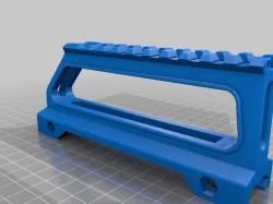 FMG 9 Carry handle remix - fits perfectly on 20mm rail