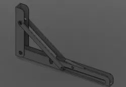 Foldable Shelf Bracket
