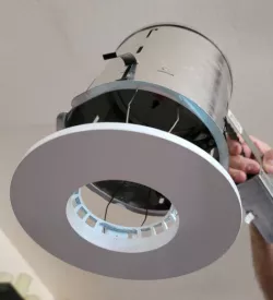 Friction Fit Torsion Spring Google Home Mini Ceiling Mount