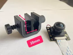 G-Clamp for Raspberry Pi Camera Mount