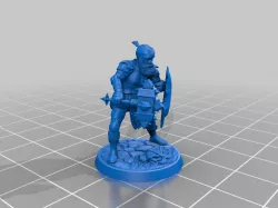 Gluteus Minimus - Dwarf Cleric