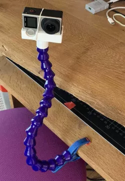 GoPro Hero 4 simple holder (for coolant pipe!)