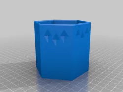 Hexagon Lightning Window Box