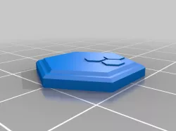 Hexagon Themed Base 21mm