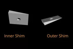 Hobie TI / AI Transom Motor Mount Shim