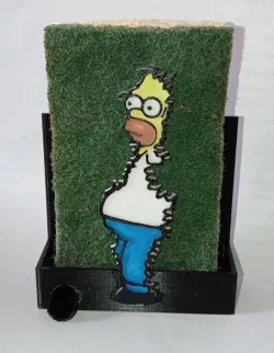 Homer sponge holder