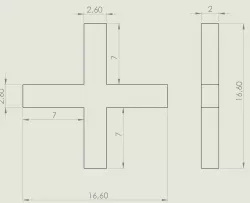 Just a simple cross & a simple period :)
