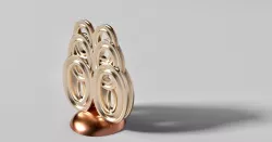 Letter O Sculpture