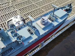 Liberty Ship 1-96 Scale Hatch Cover - Beer can holder