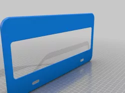 License Plate Cover