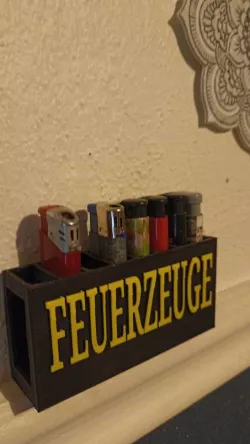 LIGHTER HOLDER - 8 CLICK LIGHTERS