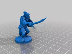 Lizardfolk Bandit Captain