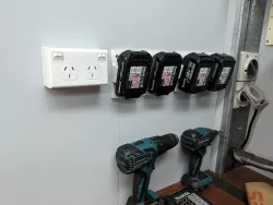Makita Battery wall mounts