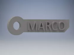 Marco Key tag