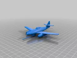 Me262 with canon