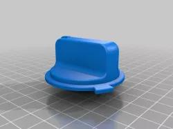 Microwave oven LG MS1929G knob 