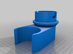 Milwaukee compact spot blower spare nozzle clamp 