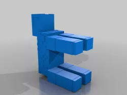 Minecraft Sheep with Removable Wool