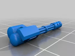 Miniature rotary cannon