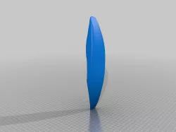 Model Whitewater Slicing Kayak 