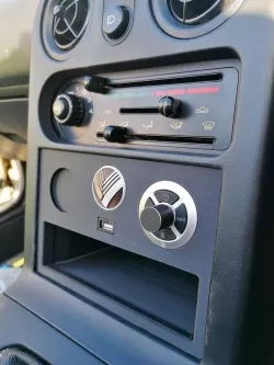 MX5 NA Custom Radio Frame and Duckett