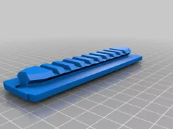 Nerf Ultra 2 picatinny rail side plate and battery door