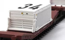 Nuclear flask for UK railways