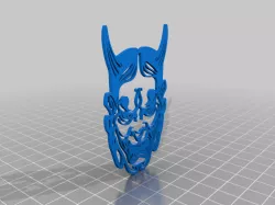 Oni Demon Badge 