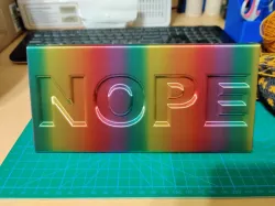 Open / Closed (Nope) Sign